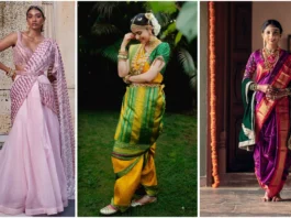 Different Saree Draping Styles for Brides Saree Draping Style