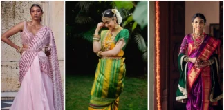 Different Saree Draping Styles for Brides Saree Draping Style