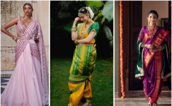 Different Saree Draping Styles for Brides Saree Draping Style