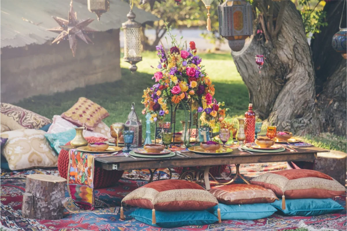 Boho Theme Wedding