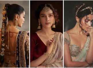 Matching Bridal Hair Jewellery with Hairstyle bridal hair jewellery