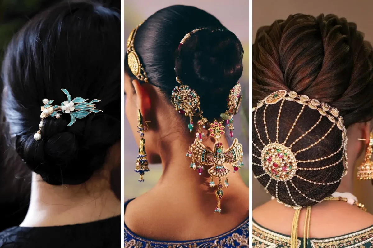 bun jewellery