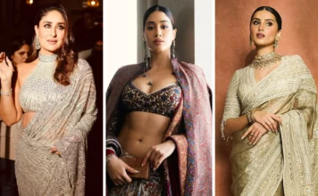 10 Best Celebrity Saree Looks for Upcoming Wedding Season Celebrity saree look