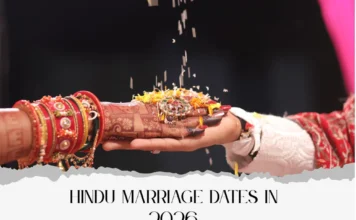Auspicious Hindu Wedding Dates in 2026 You Shouldn’t Miss Hindu Wedding Date