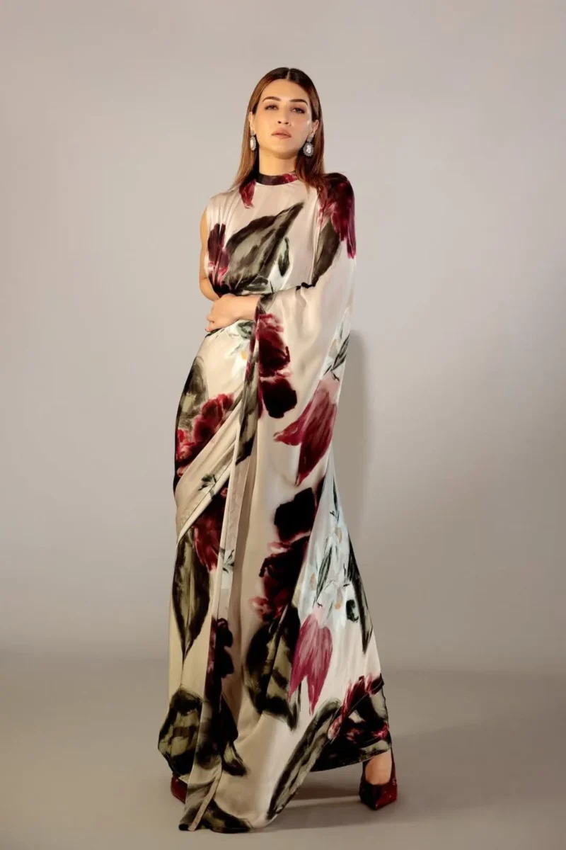 Celebrity saree look