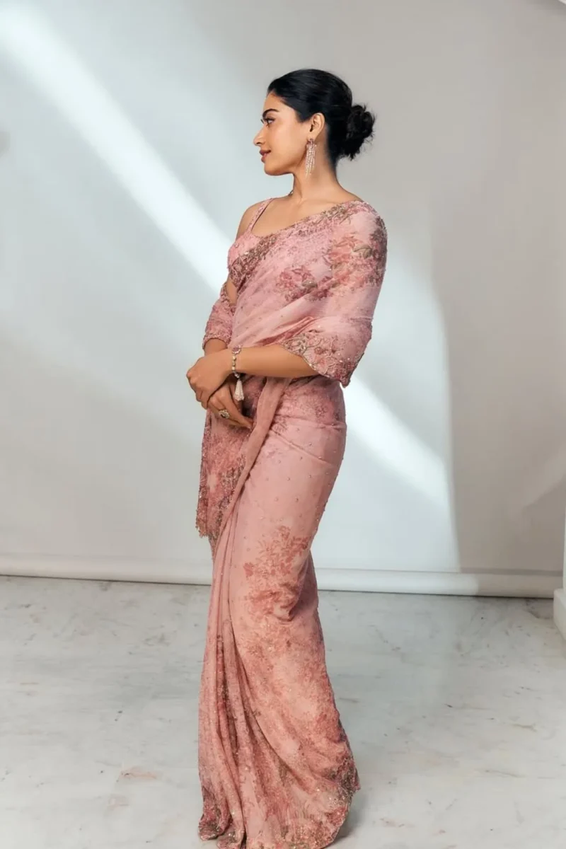 Celebrity saree look