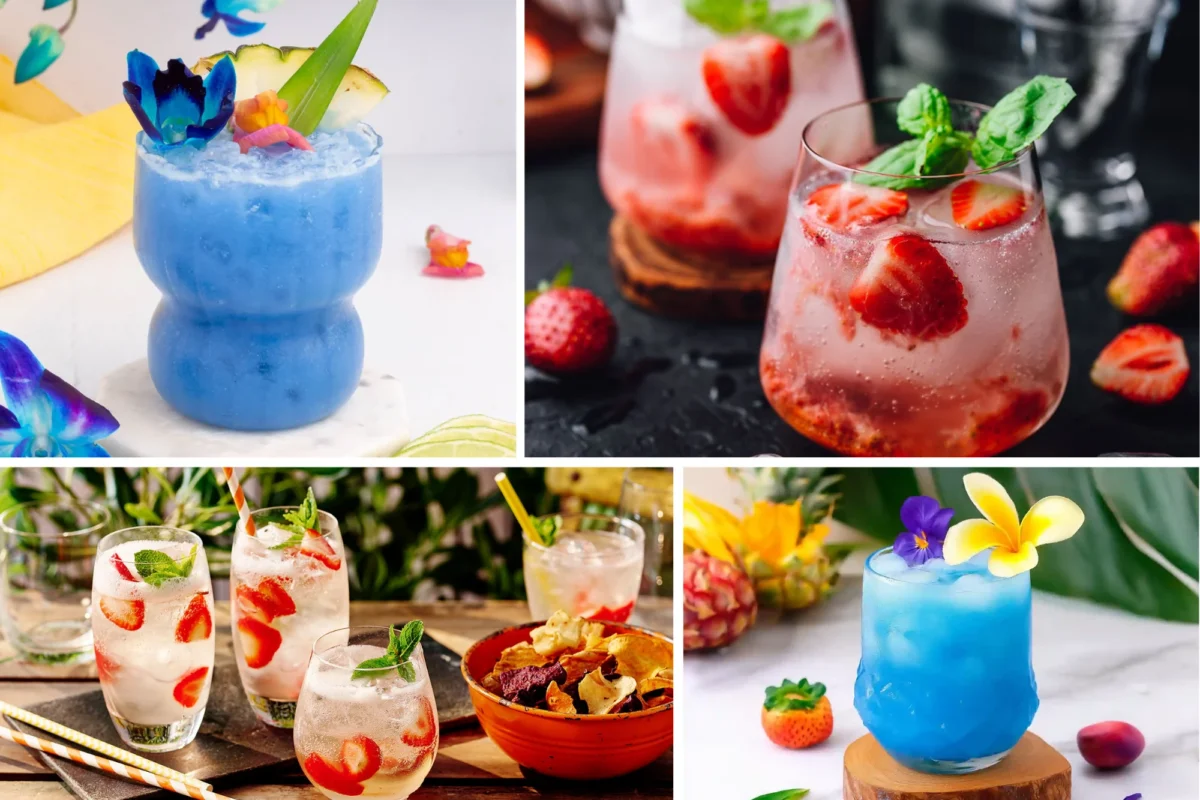 Mocktail menu