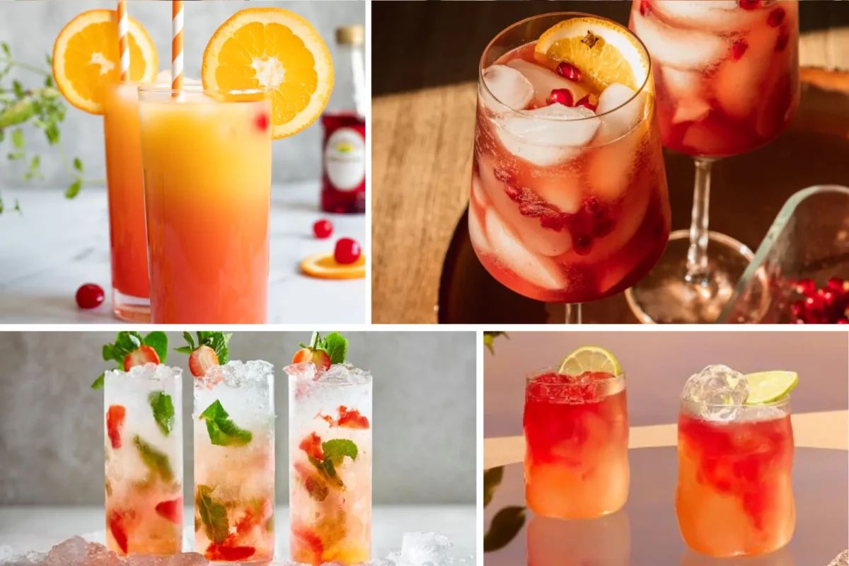 Mocktail menu