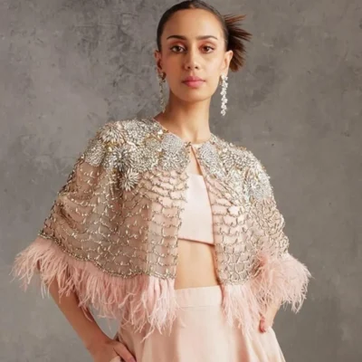 Lehenga blouse sleeves design