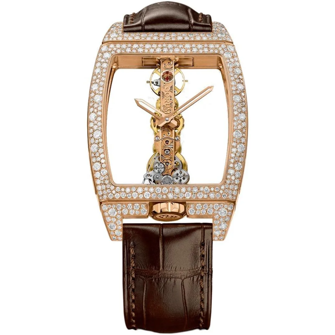 Diamond watch for groom