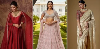6 Bridal Outfit Ideas for Every Post-Wedding Function bridal outfit