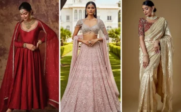 6 Bridal Outfit Ideas for Every Post-Wedding Function bridal outfit