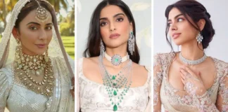 9 Stunning Bridal Jewellery for Ivory and White Lehenga Bridal jewellery