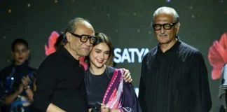 Aditi Rao Hydari Dazzles at Lakme Fashion Week in Satya Paul Aditi Rao Hydari