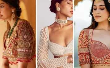 6 Lehenga Blouse Sleeves Designs for This Wedding Season Lehenga blouse sleeves design