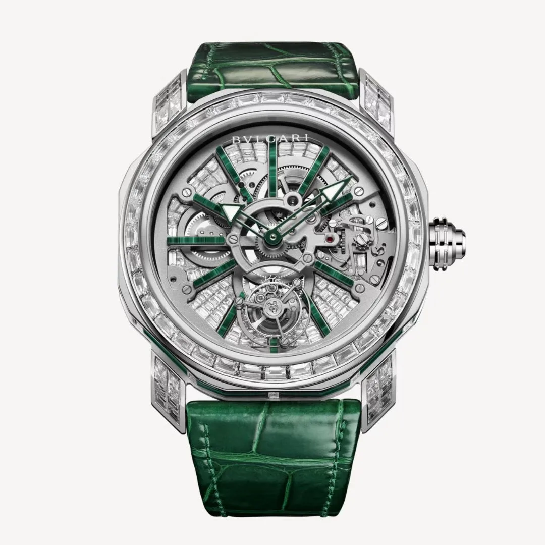 Diamond watch for groom