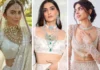 9 Stunning Bridal Jewellery for Ivory and White Lehenga Bridal jewellery