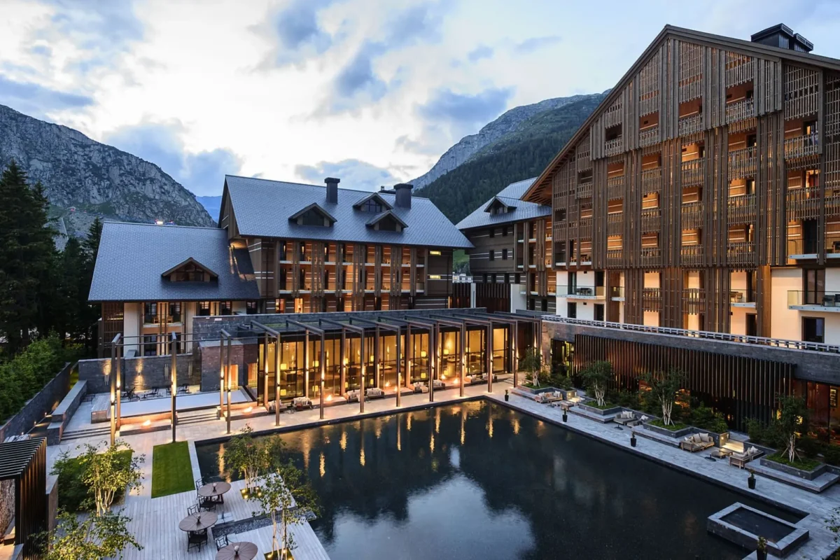 Ski hotel