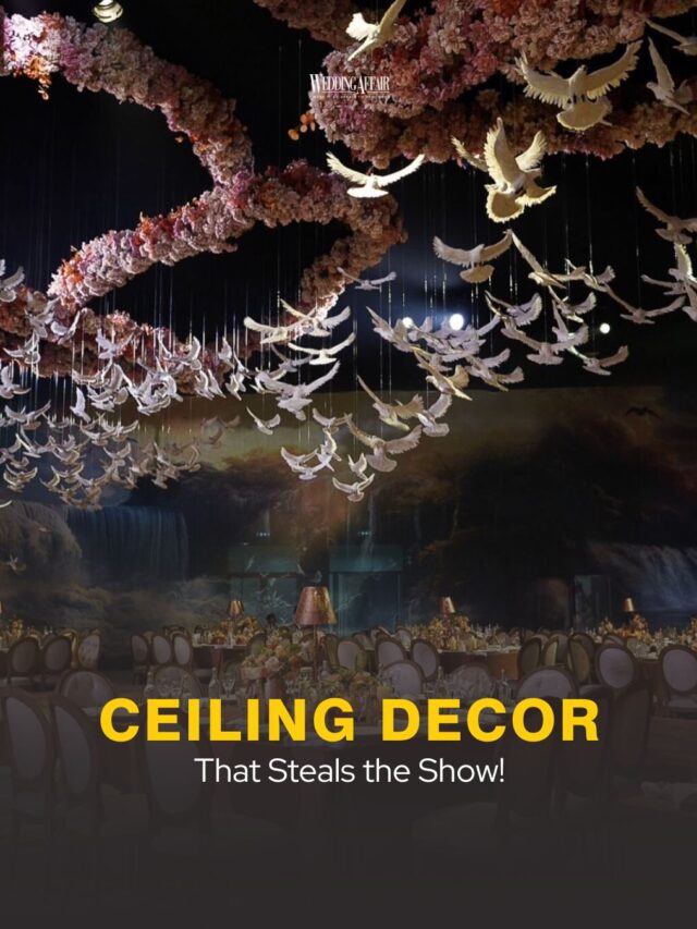 Top Wedding Ceiling Décor Trends to Watch This Season