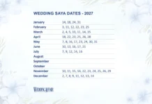 Wedding Affair Releases the 2026 Saya Dates for Wedding Wedding Affair