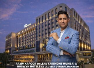Rajiv Kapoor to Lead Fairmont Mumbai & Roswyn Hotels as CGM Rajiv Kapoor