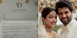 Vijay Deverakonda & Rashmika Mandanna’s Wedding on 26th February? vijay deverakonda & rashmika mandanna
