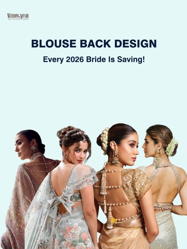 When your blouse back does more talking than words.