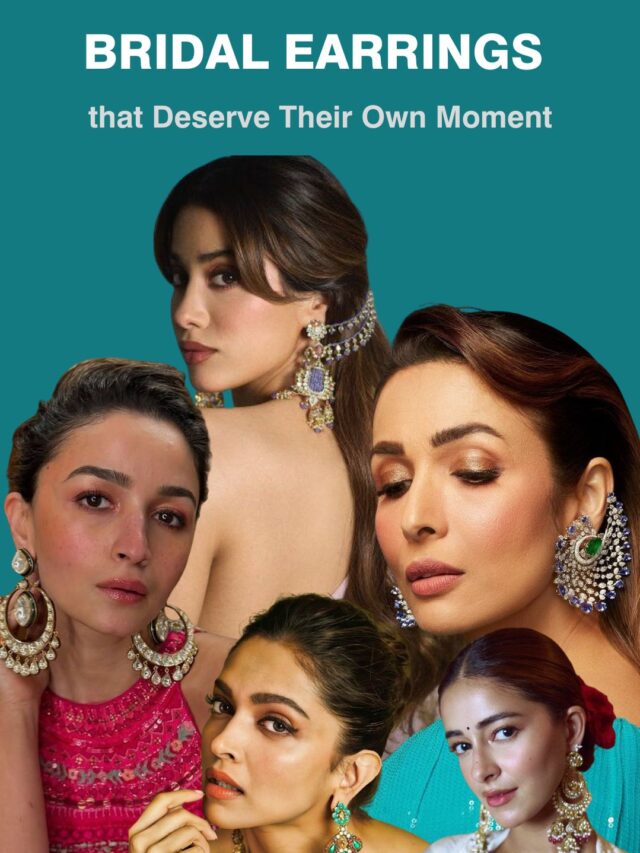 Bridal Earrings That Deserve Their Own Moment!