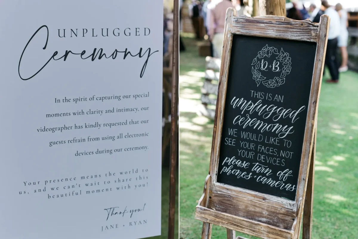 Unplugged Wedding